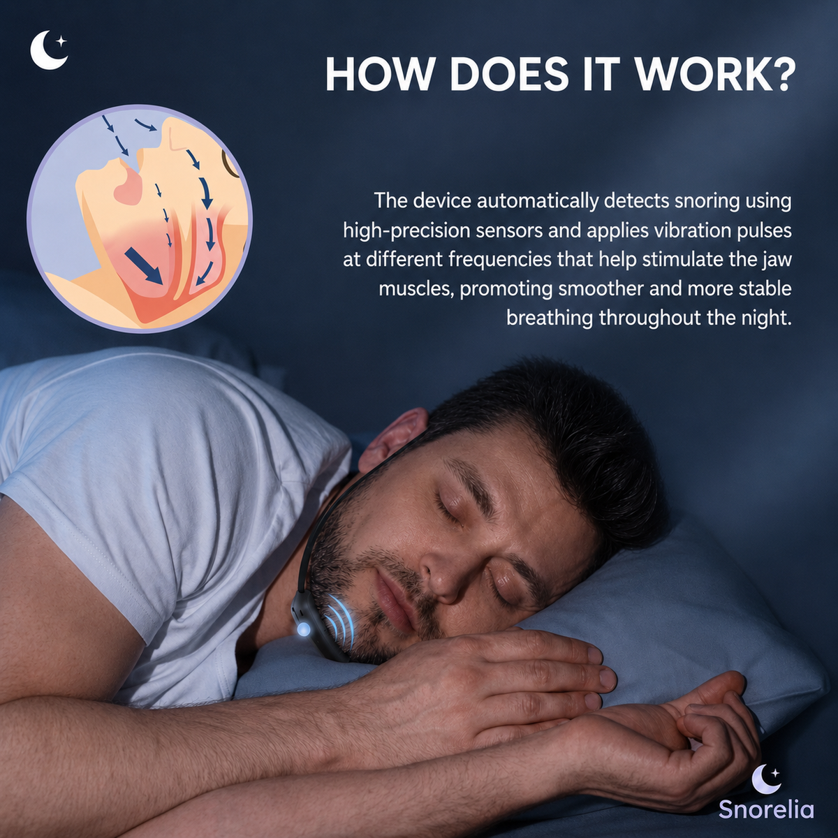 Snozely ™ Smart Sleep Device